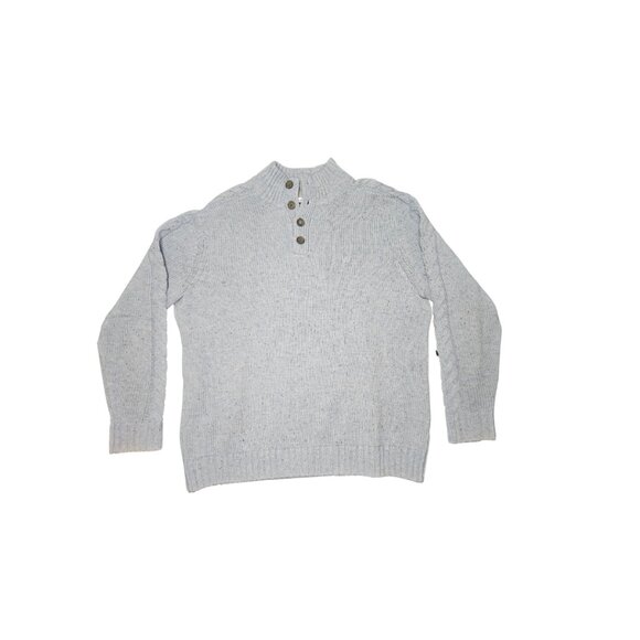 Nautica Men's Light Blue Quarter Button Sweater - Size XL - Picture 1 of 5